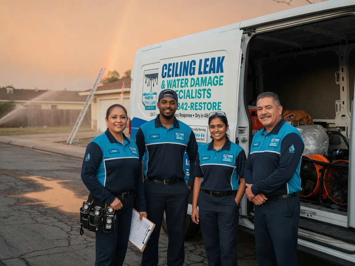 Ceiling Leak Cleanup company in Coal Township, PA